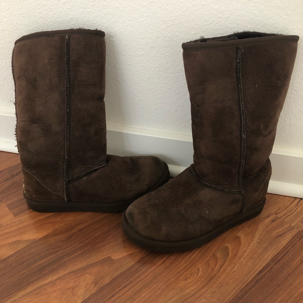 UGG classic tall brown boots